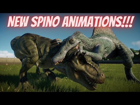 New Spinosaurus Animations!