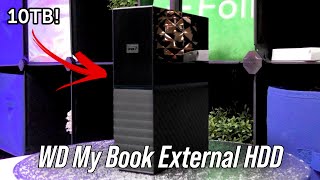 Video thumbnail for WD My Book External Hard Drive with 10TB (10,000GB) of Storage! by TechBaffle