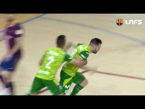 Gol Dani Saldise (2-1) Barça FS - Movistar Inter. Play Off Cuartos 3, 1Div. LNFS