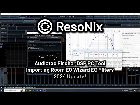 ResoNix Sound Solutions - Tech Tip - How To Tune Helix DSP With REW Filter Importing - 2024 Update
