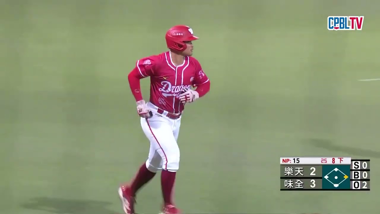 中職/炸裂陳子豪!代打轟出超前安打成MVP 林智勝6年來首盜壘
