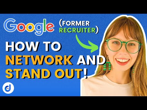 How to network with recruiters and stand out! Interview w Elizabeth Morgan former Google recruiter