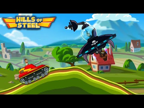 Hills of Steel Boss Rush with Titan Tank Max Level Gameplay 🎮 Blakky
