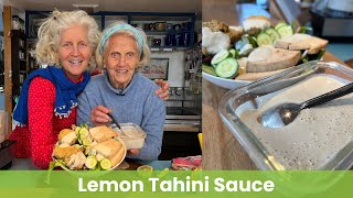 Zitronen-Tahini-Sauce