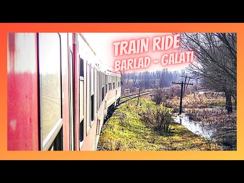 [4K] Glasul Rotilor de Tren / train Ride Barlad - Galati | VT614 TFC | R 10304 #travel #railfans