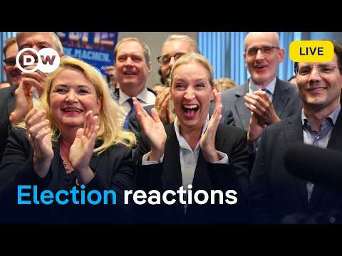Live: AfD and SPD respond to election results | DW News