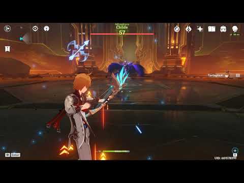 Childe vs Childe Boss Fight (Solo). No food, no buff, no potions.