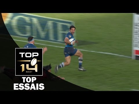 TOP Essais de la J12 – TOP 14 – Saison 2016-2017