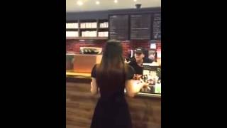 ( Full Video ) Angry Starbucks Manager blows up at customer in NY