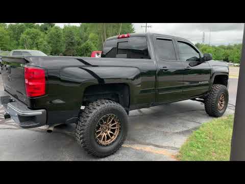6 inch LIFTED 2016 Silverado 1500 on 35’s with 18” Fuel Rebel wheels This thing is a BEAST!