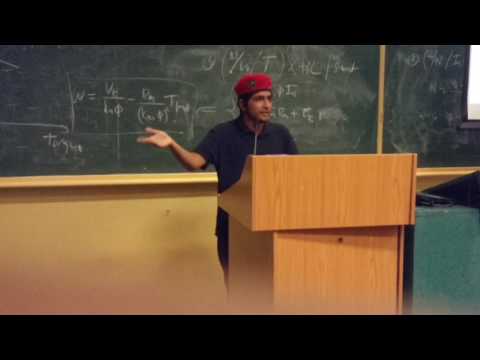 EFFSC Howard college @Sh5 during robust discussion of EFF Basics, Fighter Waris on the podium