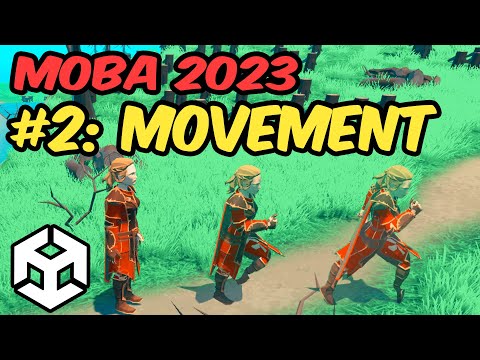 Making A MOBA Character in 2023 - #2: MOVEMENT (Unity 2023 Tutorial)