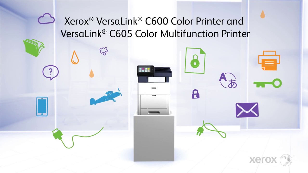 Xerox® VersaLink C500 Series & C600 Series Color Printer/MFP YouTube Video