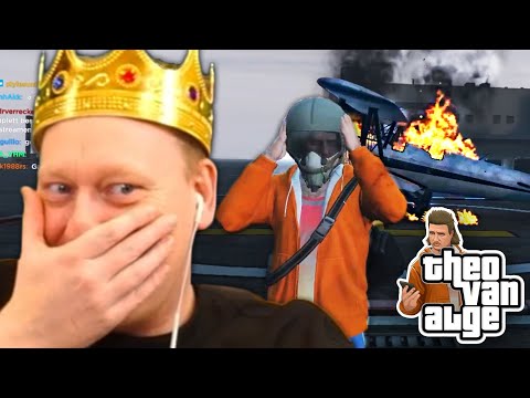 LUSTIGE RP NACHT MIT DEM AFFEN & BRUNO! 😂 KNOSSI GTA RP - THEO VAN ALGE! 🔥 Teil 48