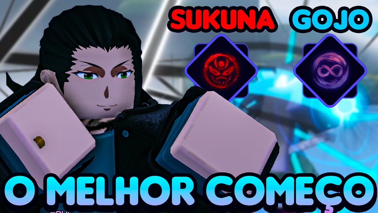 COMECEI DA MELHOR FORMA POSSIVEL NO NOVO JUJUTSU INFINITE DO ROBLOX