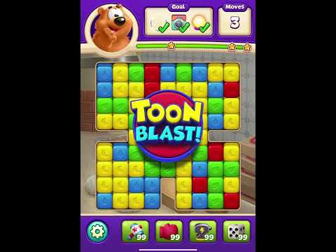 TOON BLAST Levels 2743 - 2750 [No Boosters]