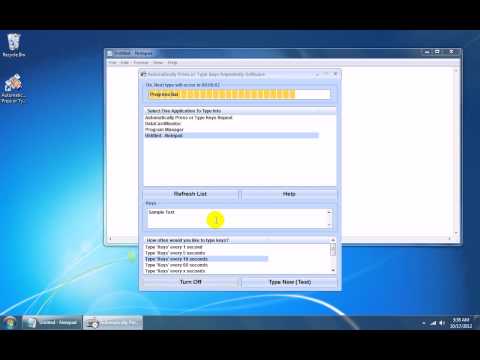 Automatically Press or Type Keys Repeatedly Software