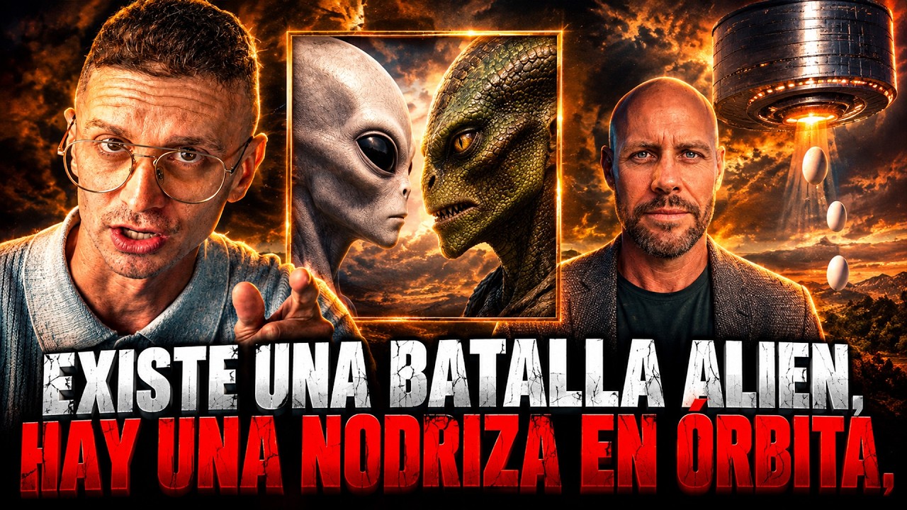 GRUSCH AFIRMA QUE HAY UNA BATALLA CELESTIAL ENTRE RAZAS ALIENS Y UNA NAVE ORBITÁNDONOS