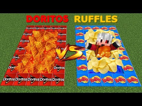 DORITOS VS RUFFLES HAVUZ ŞANS BLOKLARI - Minecraft