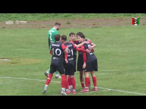 Skrót z meczu: Sarmacja Będzin 3:2 (0:1) Warta Zawiercie