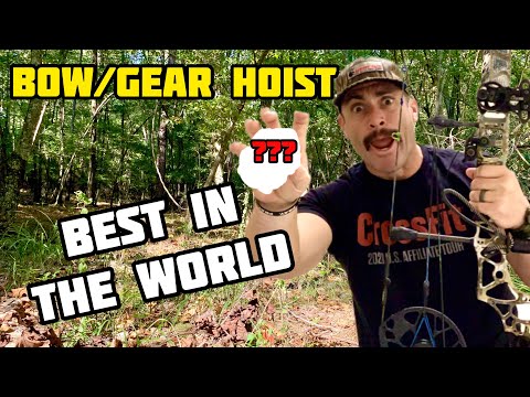 The BEST Bow/Gear Hunting Hoist of All Time…Save You Lots Of Headaches+GIVEAWAY