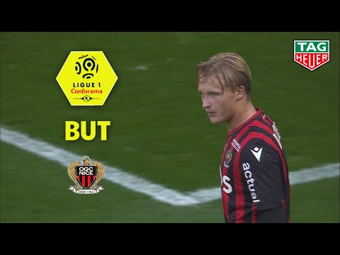 But Kasper DOLBERG (33') / OGC Nice - Olympique Lyonnais (2-1)  (OGCN-OL)/ 2019-20