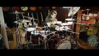 Video thumbnail for Tama Star Series Bubinga Drum Set Red Cordia UFIP Cymbals Solo/Demo Stephen Whitesides by Greenbrier Music
