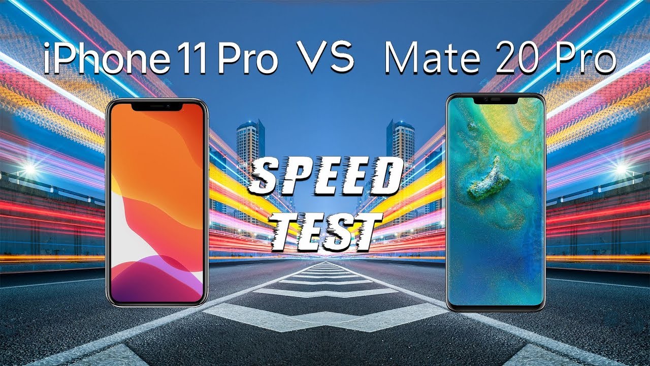 iPhone 11 Pro vs Huawei Mate 20 Pro: SPEED TEST