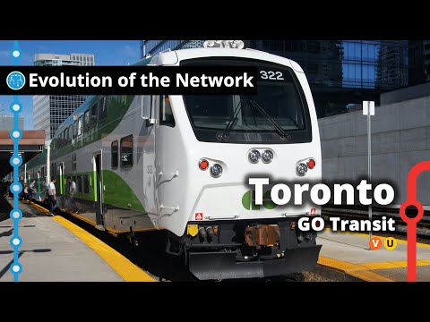 Toronto's Regional Rail Network Evolution