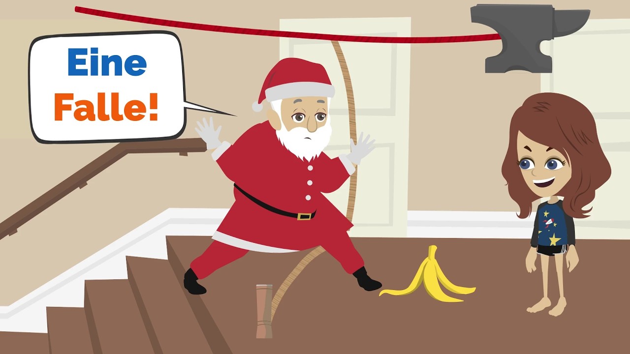 Mia denkt der Weihnachtsmann ist ein Einbrecher..