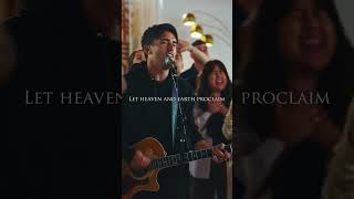 What a beautiful time this was singing “This Is Our God” with some friends at my home church!