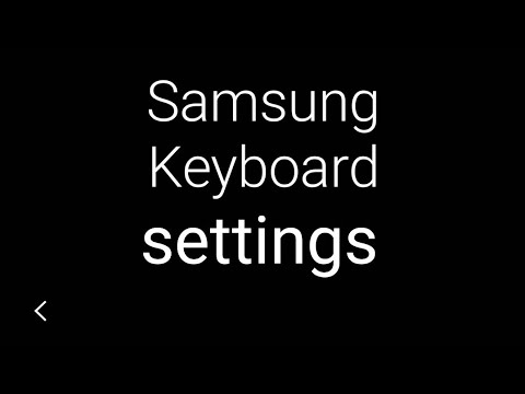 samsung keyboard settings a10, a20, a21s, a50, a50s, a51