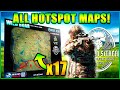 ALL 17 HOTSPOT MAPS Scotland Guide TheHunter Call Of The Wild
