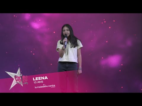 Leena 13 ans - Swiss Voice Tour 2022, La Maladière centre, Neuchâtel