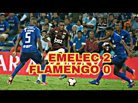 EMELEC 2 X 0 FLAMENGO/ NARRAÇÃO:LUIZ ROBERTO/24-07-2019/JOGO DE IDA/ LIBERTADORES/ SÓ GOLS/FLAMENGÃO