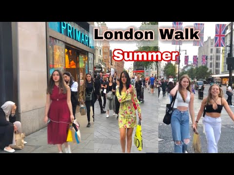 A Hot Summer Day London Walk Morning To Evening || Central London