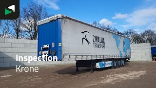 Krone SD Ladebordwand TUV 11/26 Palletkasten LBW curtain side semi-trailer | Image 4 - Autoline