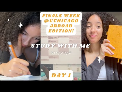 productive day in my life in finals week | @UChicago  🇫🇷