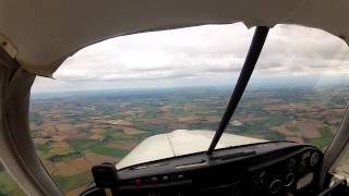 preview picture of video 'Wellesbourne to Tilstock in a Gardan Horizon'