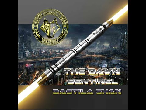 Darkwolfsabers - The Dawn Sentinel Lightsaber (Bastila Shan) breakdown video