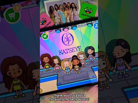 Who's Your Favorite? Toca Boca X Katseye Early Access!🫰 #tocabocaxkatseye