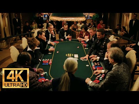 James Bond : Casino Royale (2006) Poker Scene 1 4K ULTRA HD