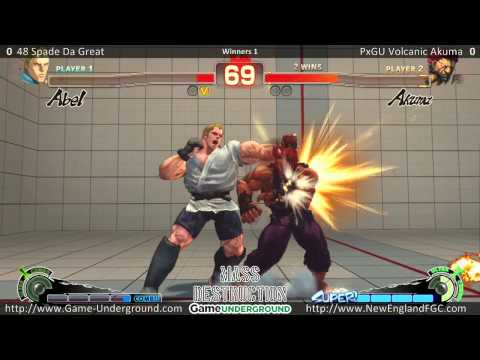 MD03 USF4 48 Spade Da Great Vs PXGU Volcanic Akuma