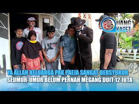 Seumur umur Keluarga Pak Paeja Belum Pernah Pegang Duit 12 JUTA | UANG KAGET