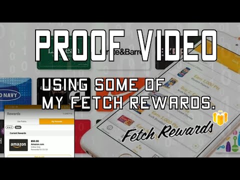 ✅Fetch Rewards / CASHING OUT POINTS FOR A $50.00...