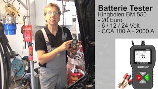 Autobatterie kaputt? So testest du sie in 3 Minuten! (Mit dem Kingbolen BM550)