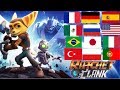 Ratchet Clank Voice Comparison Multi Language 12 Different Languages