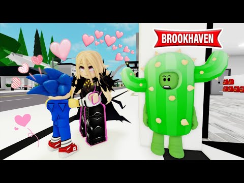 CACTUS ESPIONNE SONIC ET NEFARIA ... ! BROOKHAVEN - ROBLOX