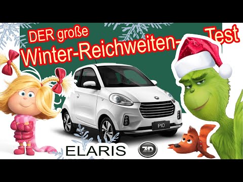 DER große ❄️Winter-Alltags-Test 🚗 Elaris Pio ⚡ 27 kWh 🔋 Reichweite 🪫 Zhidou D2S
