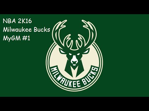 NBA 2K16 PS4 Bucks MyGM #1 - No More Rebuilding!!!
